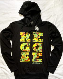 Camouflage Red,gold,green & black   Long sleeve hoodie sweater